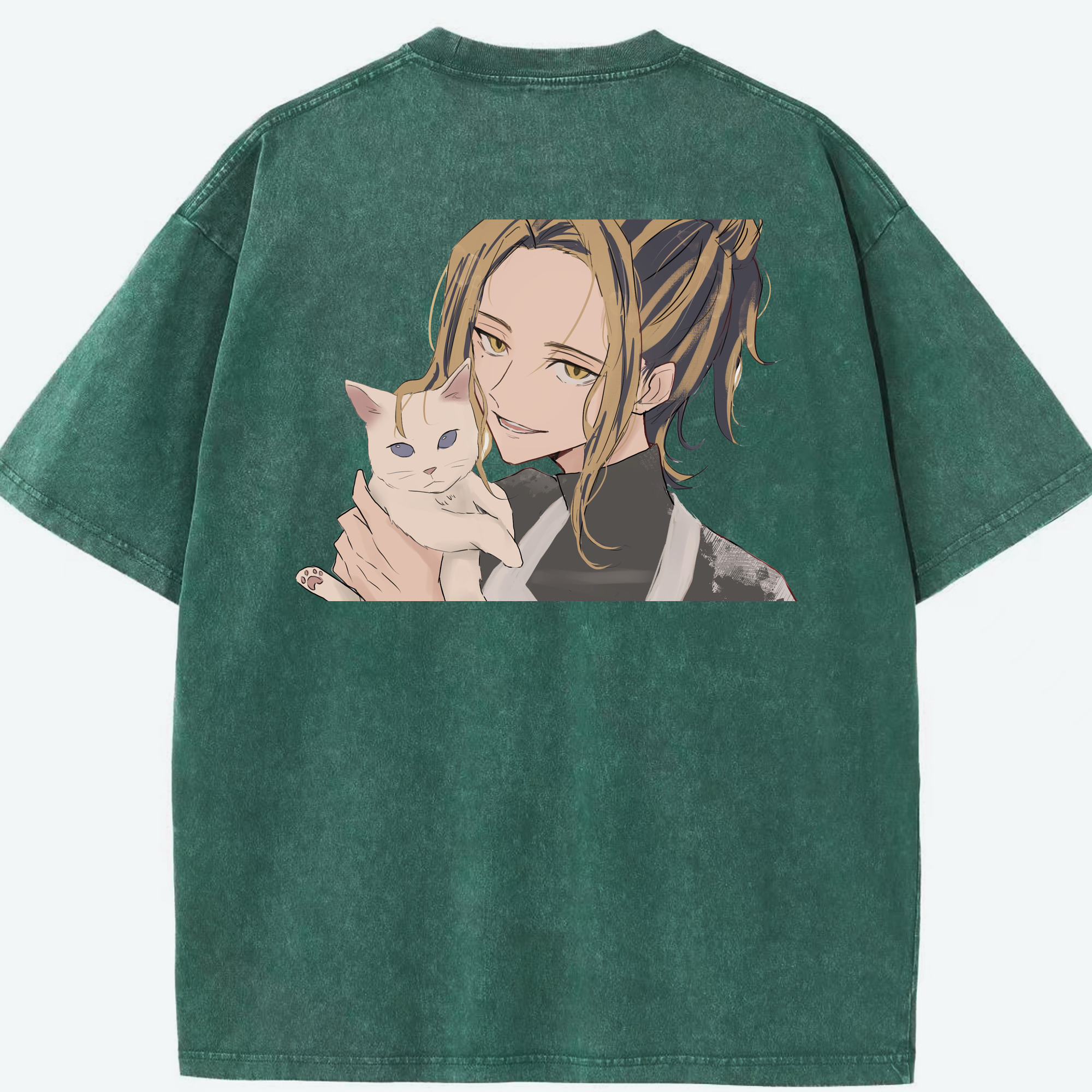 （画像用） 東京リベンジャーズ Tokyo Revengers 綿100% ヴィンテージ風 半袖Tシャツ（背面プリント）